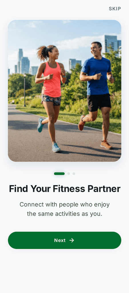 Fitlync Onboarding - Find Your Fitness Partner